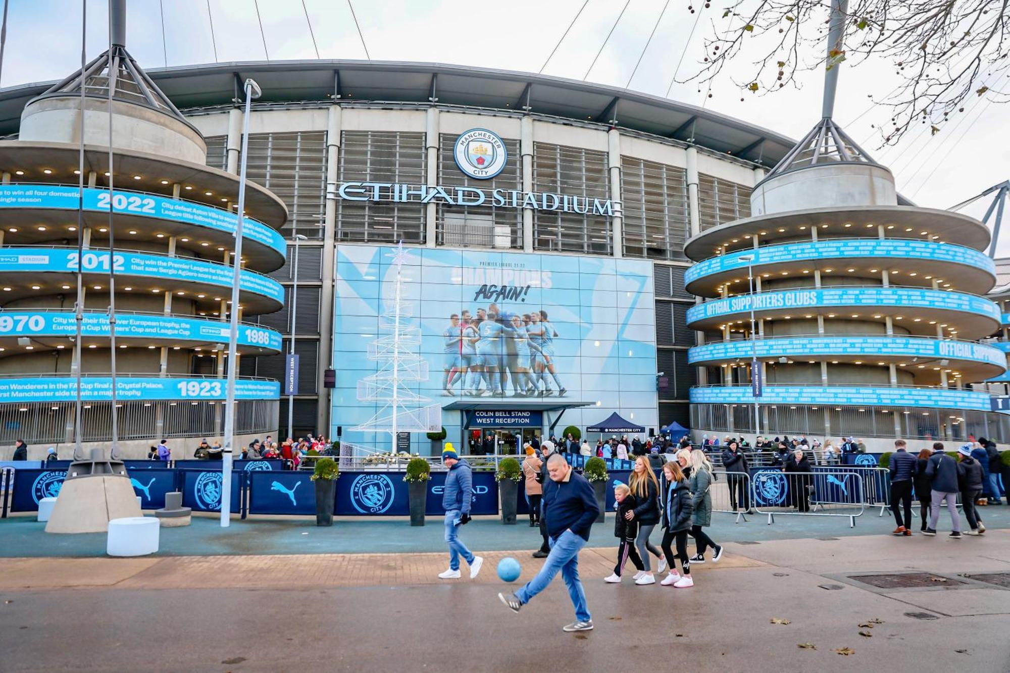 Royal Rooms At Coop Live Etihad, Sports City Manchester Bagian luar foto